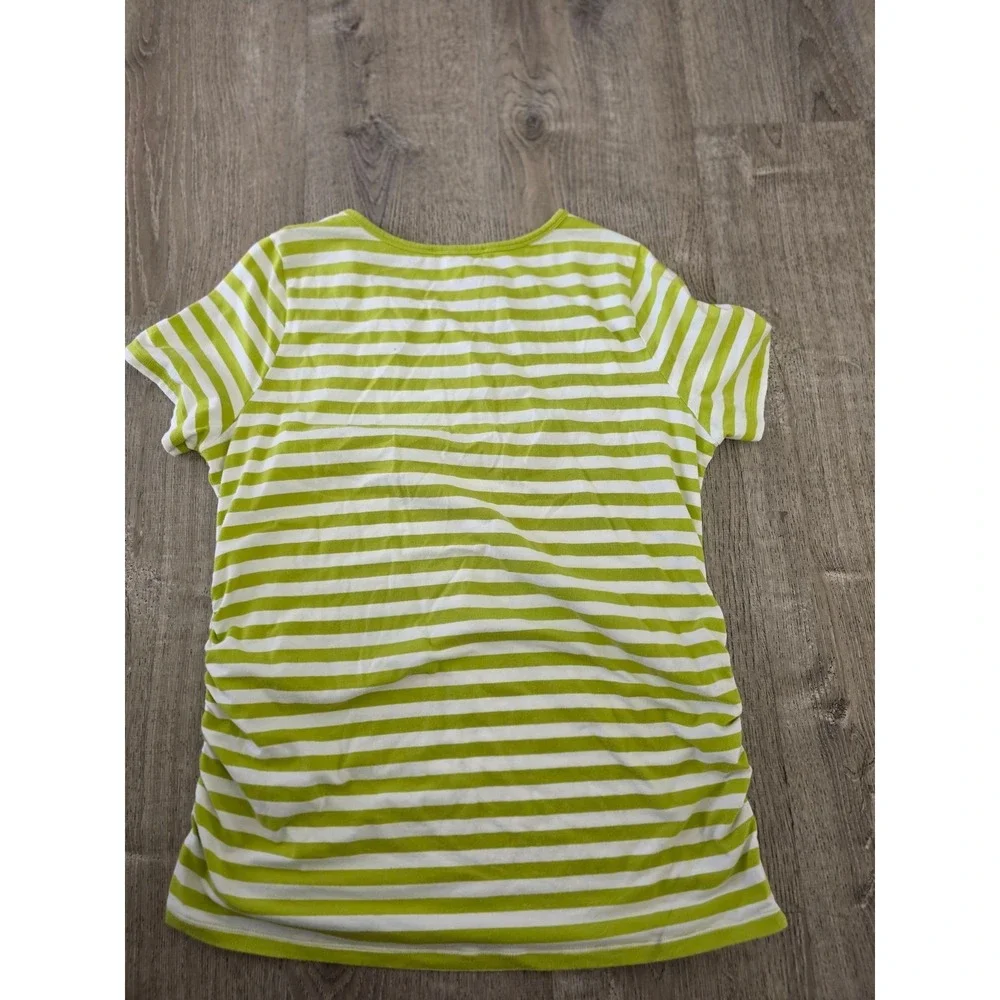 Michael Kors Striped Top Zipper Shoulder Size 1X